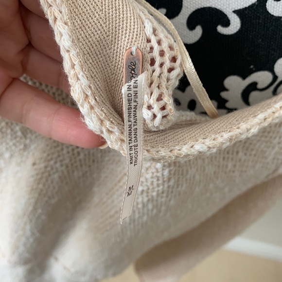 Free people Bright lights v neck sweater NWT chamoix - Picture 6 of 10